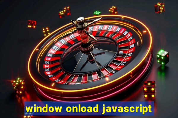 window onload javascript